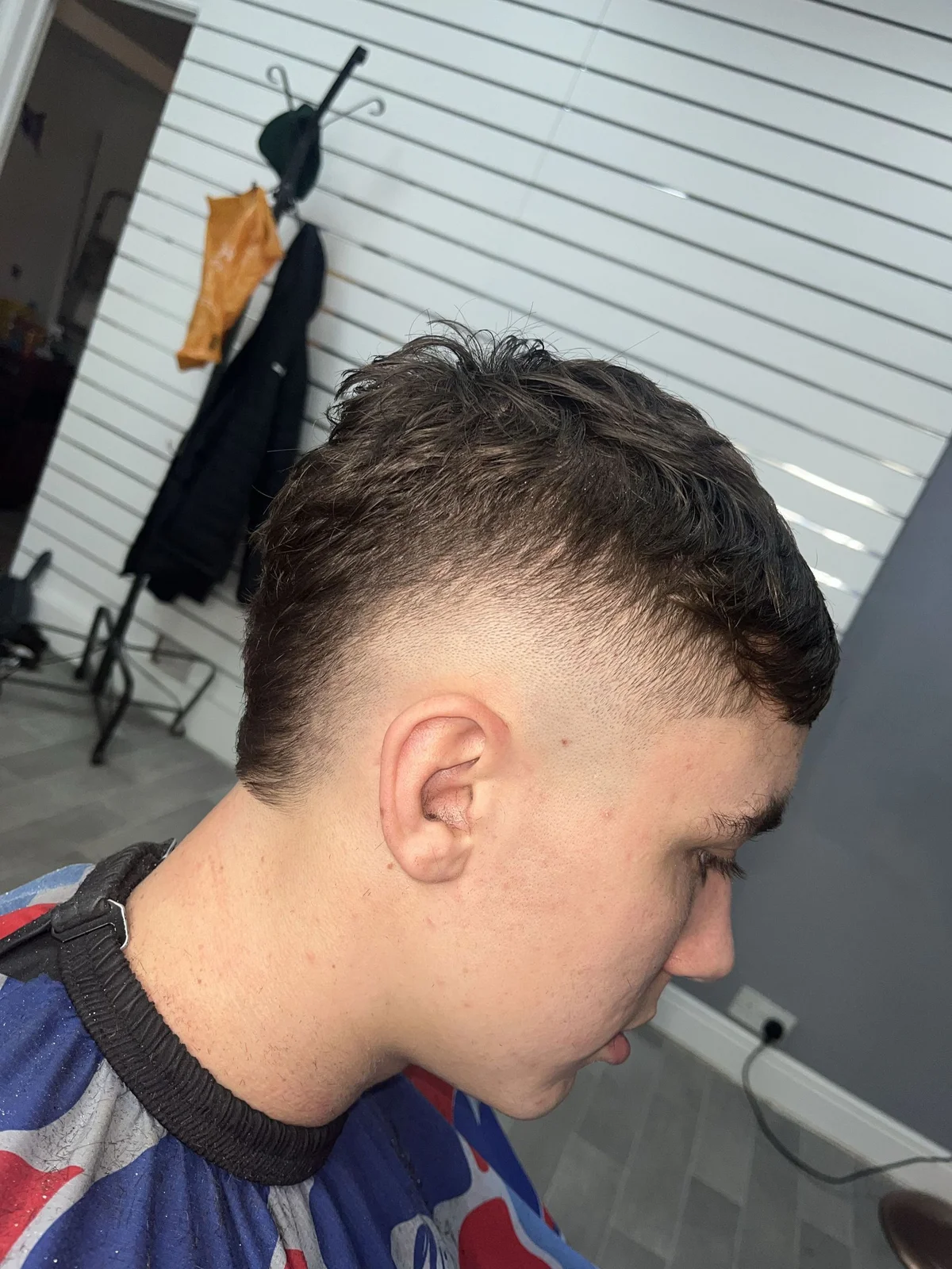 Textured crop styling